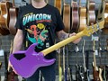 Schecter C-6 DELUXE SATIN DARK PURPLE - электрогитара, цвет матовый фиолетовый 5012 - фото 25585
