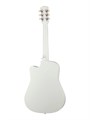 Foix FFG-38C-WH-M - акустическая гитара, с вырезом, цвет белый 5688 - фото 28173