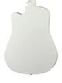 Foix FFG-38C-WH-M - акустическая гитара, с вырезом, цвет белый 5688 - фото 28175