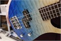 FLIGHT Mini Bass TBL - бас-гитара уменьшенная, цвет transparent blue, чехол в комплекте 6095 - фото 31209