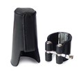 LC27L Leather Кожаная лигатура и кожаный колпачок для саксофона альт, Vandoren