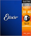 Elixir 12052 - NANOWEB Комплект струн для электрогитары, Light, 10-46 6794 - фото 33053