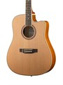 Caraya F668C-N Акустическая гитара, с вырезом 6703 - фото 33255
