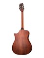 Cort LUXE-NYLON-WCASE-BR Frank Gambale Luxe Series Классическая гитара со звукоснимателем, с чехлом 6252 - фото 33297
