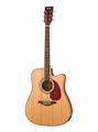 Homage LF-4121SCEQ-N - Электро-акустическая гитара, с вырезом, цвет натуральный