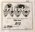 La Bella CPS012 - Отдельная струна, сталь, 012