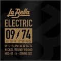 La Bella HRS-81 Crazy Eights - Комплект струн для 8-струнной электрогитары, никелированные, 9-74