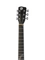 Luxars R2-M-EQ Электро-акустическая гитара, с вырезом, черная 7448 - фото 37236