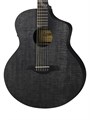 Luxars R2-M-EQ Электро-акустическая гитара, с вырезом, черная 7448 - фото 37237