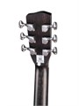 Luxars R2-M-EQ Электро-акустическая гитара, с вырезом, черная 7448 - фото 37242