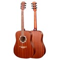 MiLena-Music ML-DT-N Акустическая гитара, цвет натуральный 7501 - фото 37924