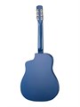 АККОРД ACD-41A-79-BL Акустическая гитара, с вырезом, синий санберст 7526 - фото 38077