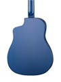 АККОРД ACD-41A-79-BL Акустическая гитара, с вырезом, синий санберст 7526 - фото 38078