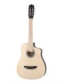 АККОРД ACD-41A-79-EC Акустическая гитара, с вырезом, цвет эбен/шампань
