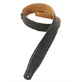 Levy's M26GF-BLK - Ремень для гитары, кожаный, чёрный 7591 - фото 38381