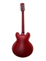 Prodipe JMFHB85CH Электрогитара, арктоп, красная с чехлом 7639 - фото 38703