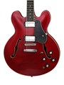 Prodipe JMFHB85CH Электрогитара, арктоп, красная с чехлом 7639 - фото 38706