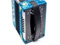 Тульская гармонь G-21-BL Гармонь Тульская-301М 25х25-III с двумя ремнями, синяя 7681 - фото 38978
