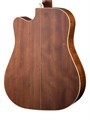 Parkwood S66-W/B Электро-акустическая гитара, дредноут с вырезом, с чехлом 7738 - фото 39642