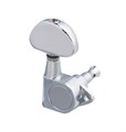 Metallor MH-27-CR-3+3 - Колки для гитары 3+3, хром 7746 - фото 39674