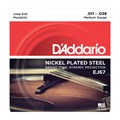 D'Addario EJ67 - струны для мандолины, никелированные, Medium, 11-39